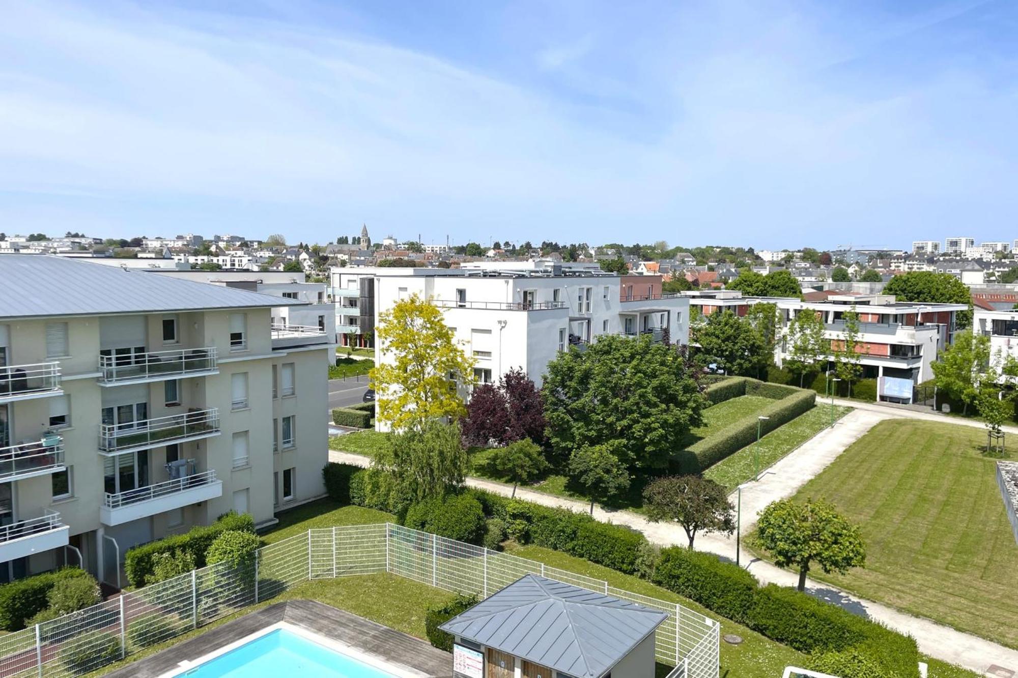Le Rooftop - Terrasse - Parking - Piscine Caen Zewnętrze zdjęcie