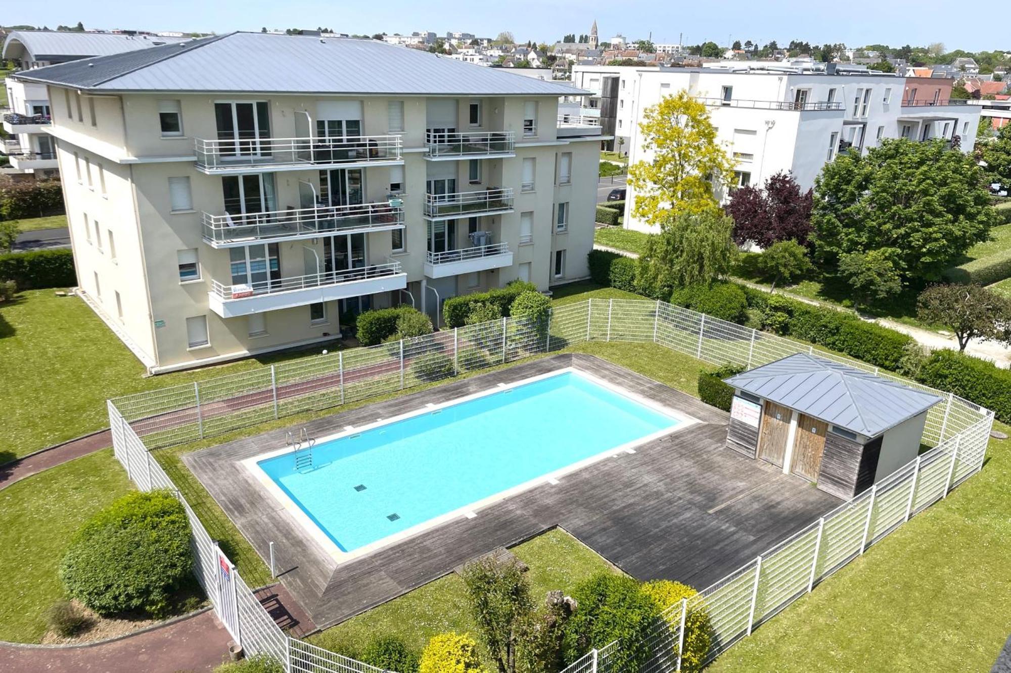 Le Rooftop - Terrasse - Parking - Piscine Caen Zewnętrze zdjęcie