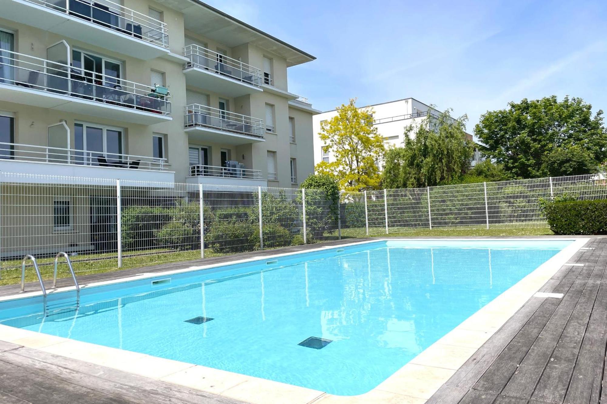 Le Rooftop - Terrasse - Parking - Piscine Caen Zewnętrze zdjęcie